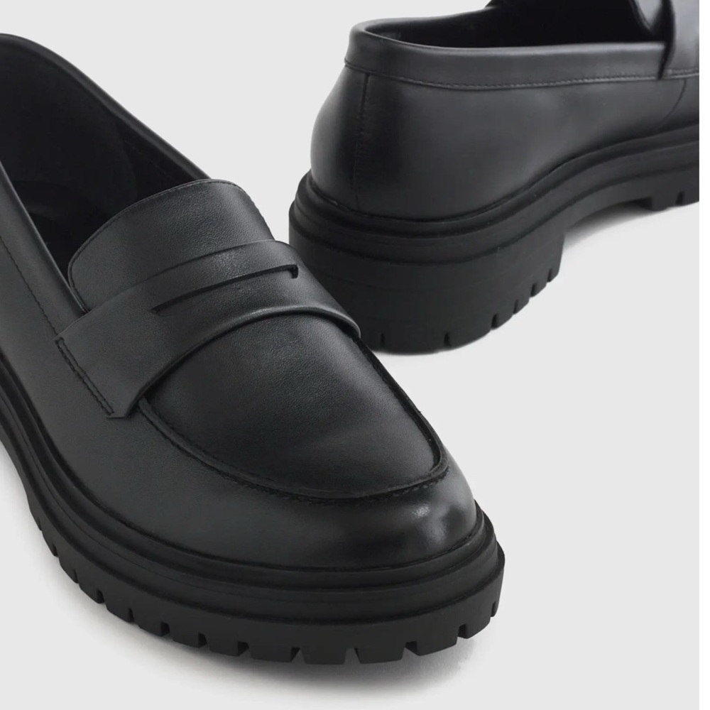 Italian Leather Loafers